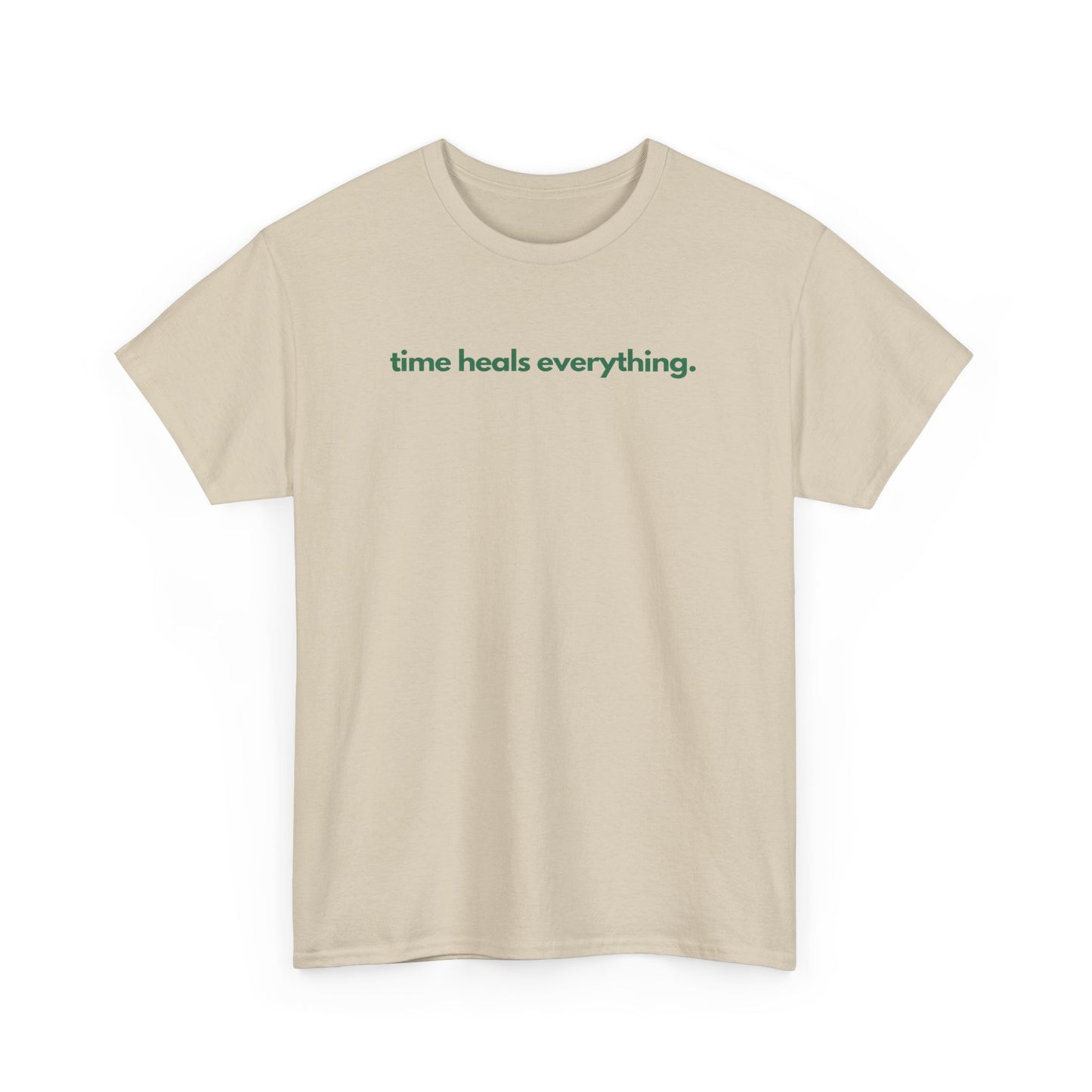 Time Heals Everything Unisex Heavy Cotton Tee