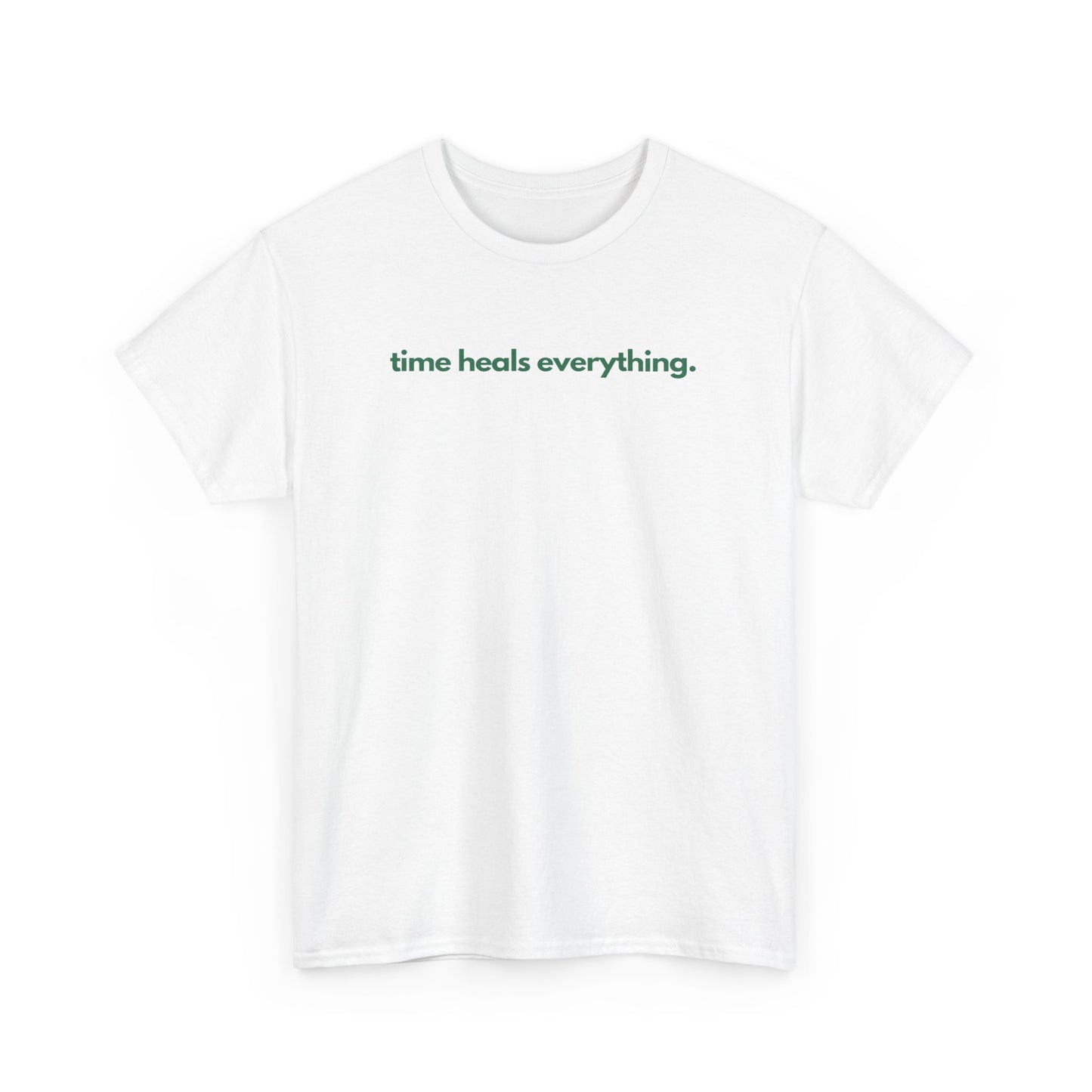 Time Heals Everything Unisex Heavy Cotton Tee