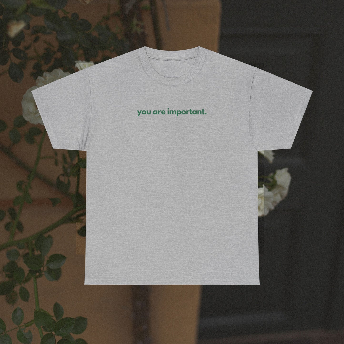 You Are Important Unisex Heavy Cotton Tee