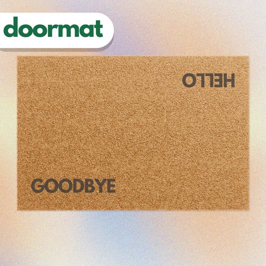 Hello Goodbye Doormat