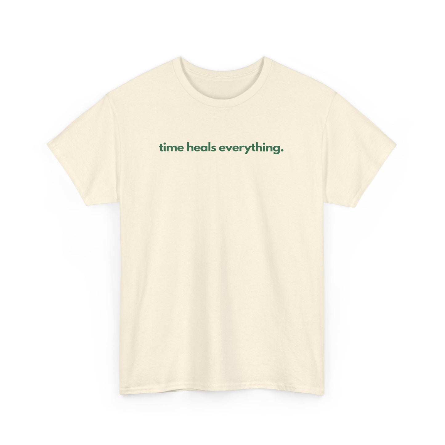 Time Heals Everything Unisex Heavy Cotton Tee